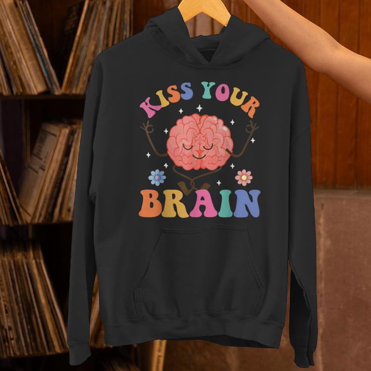 Kiss Your Brain Sped Teacher Appreciation Back To School Kid Unisex Hoodie, gift for family, gift for coworker