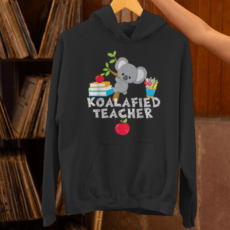 Koalafied Teacher Proud School Teacher Koala Cute T-Shirt Unisex Hoodie, gift for family, gift for coworker Koalafied Teacher Proud School Teacher Koala Cute T-Shirt Unisex Hoodie, gift for family, gift for coworker