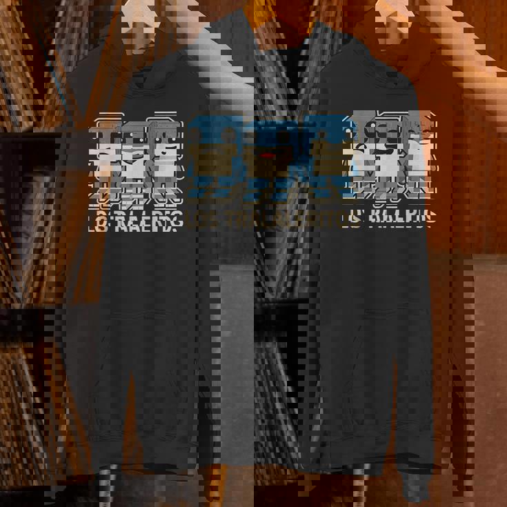 Los Traleritos Gen Alpha イタリアブレインロットゲームミーム パーカー