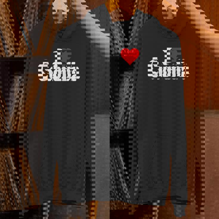 I Love Heart コロンビア 南アメリカ ボゴタ コロンビア文化 パーカー