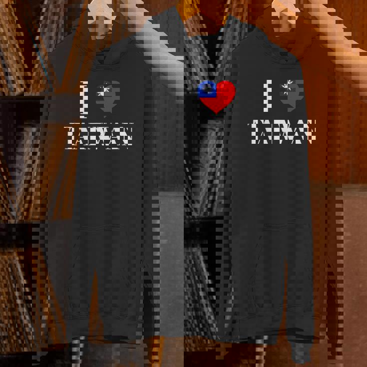 I Love Heart 台湾国旗 台湾 台湾 プライド Roc 台北 パーカー