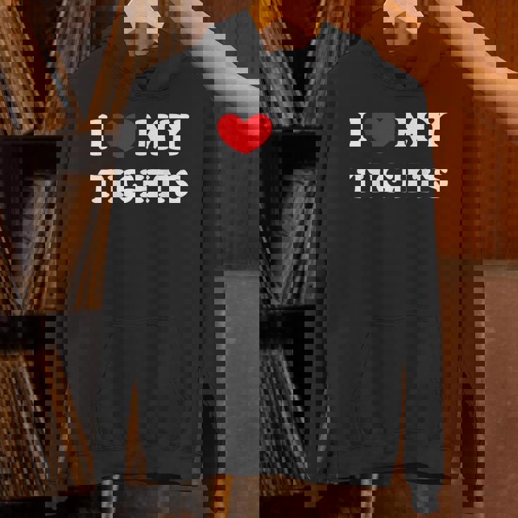I Love My Tights タイツが大好き パーカー