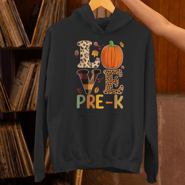 Love Pre-k Teacher Shirts Autumn Fall Pumpkin Fall Leopard Unisex Hoodie, gift for family, gift for coworker Love Pre-k Teacher Shirts Autumn Fall Pumpkin Fall Leopard Unisex Hoodie, gift for family, gift for coworker