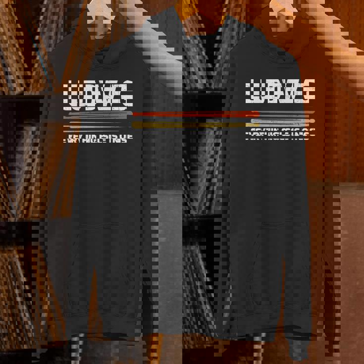 Ludwig Everything Else Is Noise クラシック音楽ドラムスティック 長袖tシャツ パーカー