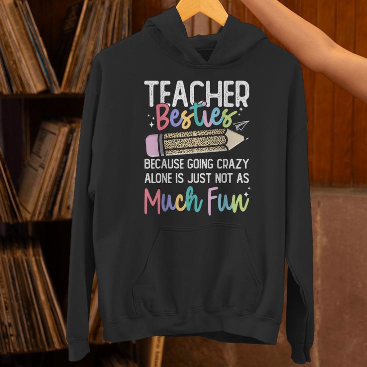 Matching Teachers Last Day Of School Teacher Besties Unisex Hoodie, gift for family, gift for coworker