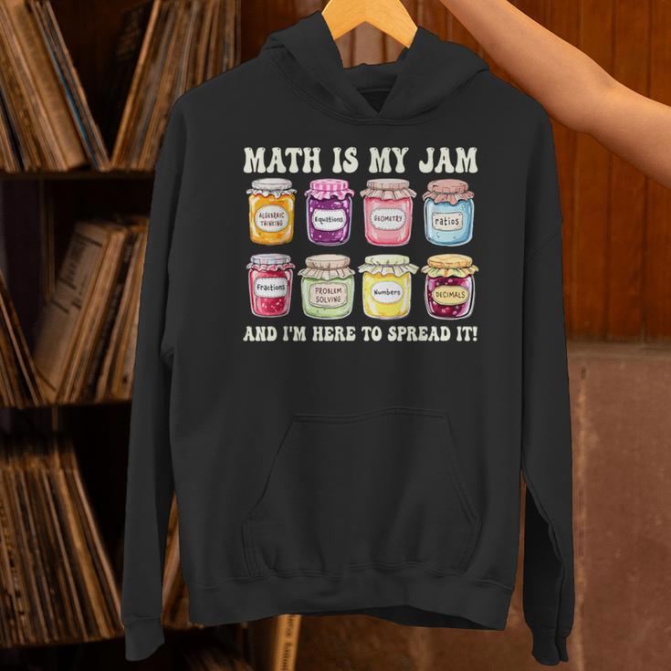 Math Is My Jam And Im Here To Spread It Math Teacher Unisex Hoodie, gift for family, gift for coworker Math Is My Jam And Im Here To Spread It Math Teacher Unisex Hoodie, gift for family, gift for coworker