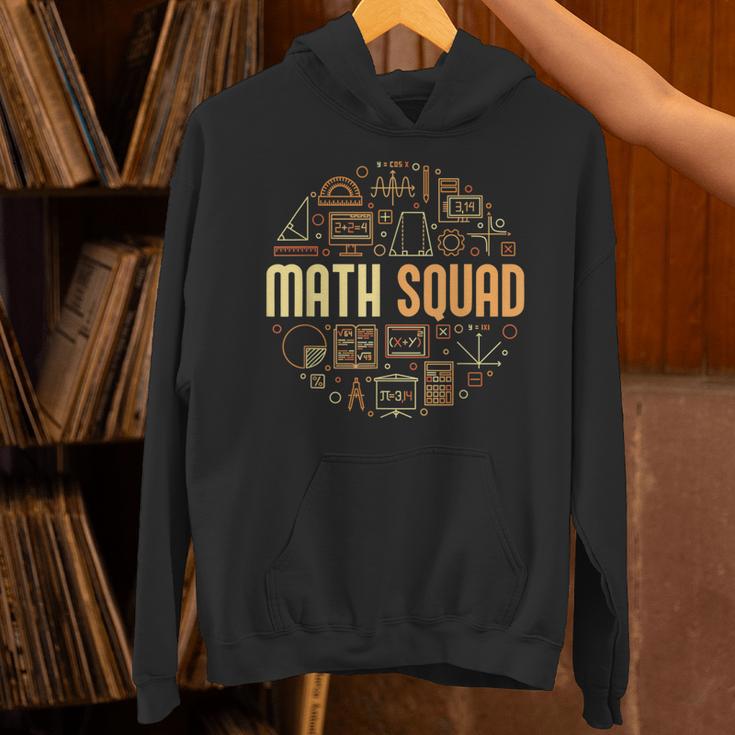 Math Squad For Teacher Or Student Mathematics Men Women Kids Unisex Hoodie, gift for family, gift for coworker Math Squad For Teacher Or Student Mathematics Men Women Kids Unisex Hoodie, gift for family, gift for coworker