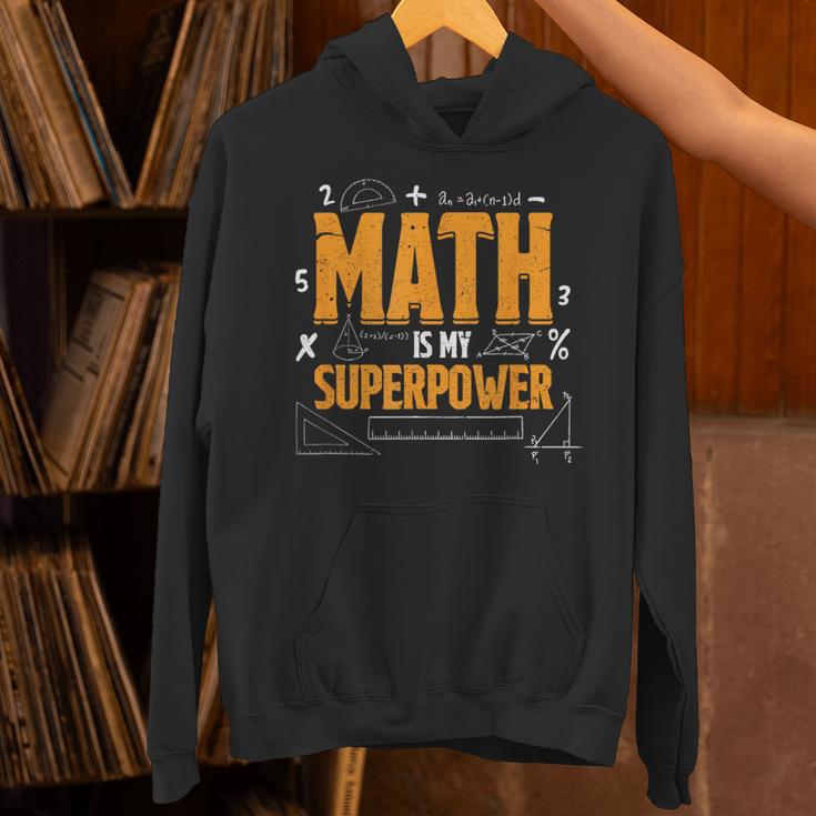 Math Is My Superpower Math Teacher Student Unisex Hoodie, gift for family, gift for coworker Math Is My Superpower Math Teacher Student Unisex Hoodie, gift for family, gift for coworker