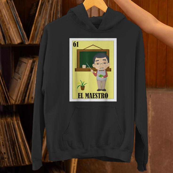Mexican For Teachers El Maestro Unisex Hoodie, gift for family, gift for coworker Mexican For Teachers El Maestro Unisex Hoodie, gift for family, gift for coworker
