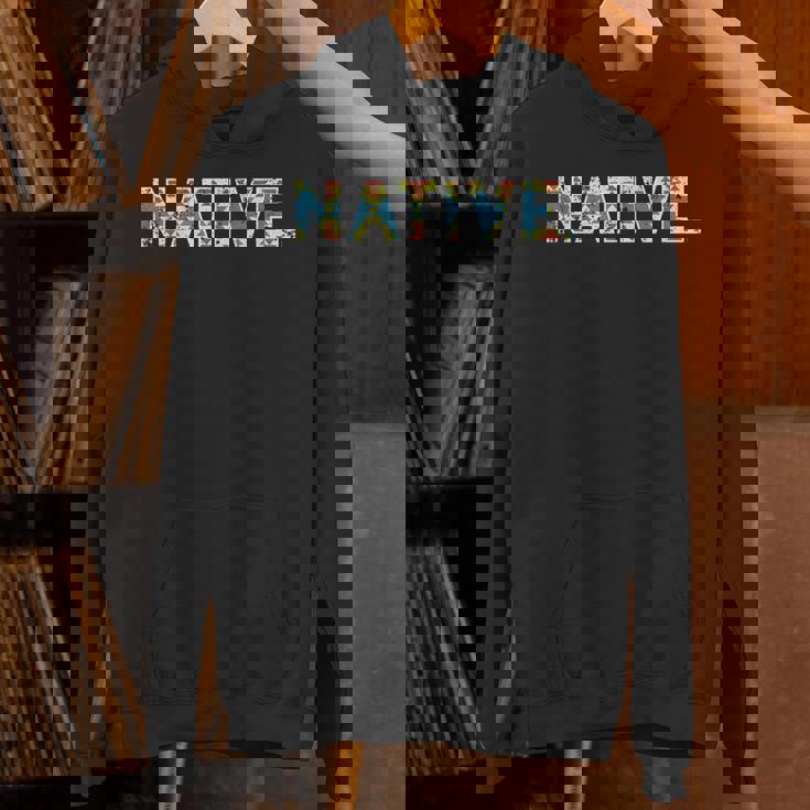 Native America ネイティブアメリカン 先住民 アンティーク調 パーカー