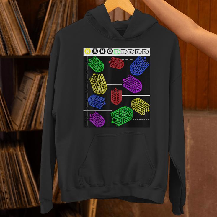 Nerdy Forms Nanotubes Chemistry Teacher Geek Unisex Hoodie, gift for family, gift for coworker