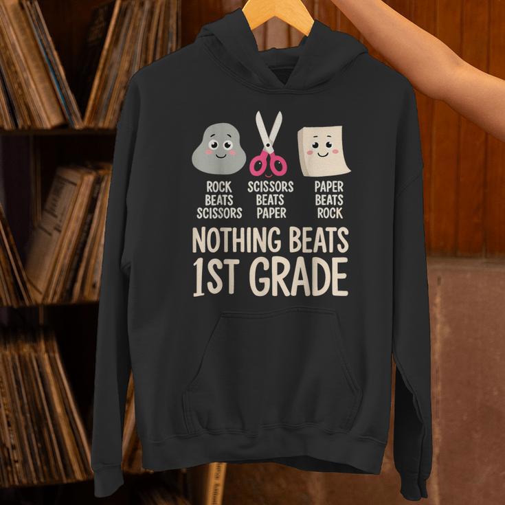 Nothing Beats 1st Grade Back To School Kids Teachers Unisex Hoodie, gift for family, gift for coworker Nothing Beats 1st Grade Back To School Kids Teachers Unisex Hoodie, gift for family, gift for coworker