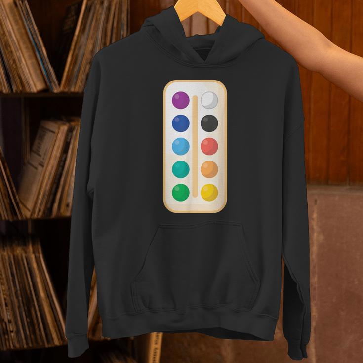 Paint Palette ArtSet Halloween Costume For Teachers Students For Men Women Kids Unisex Hoodie, gift for family, gift for coworker