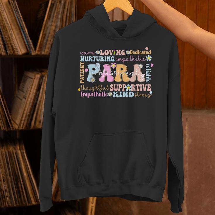 Paraprofessional Back To School Paraeducator Para Teacher Unisex Hoodie, gift for family, gift for coworker Paraprofessional Back To School Paraeducator Para Teacher Unisex Hoodie, gift for family, gift for coworker