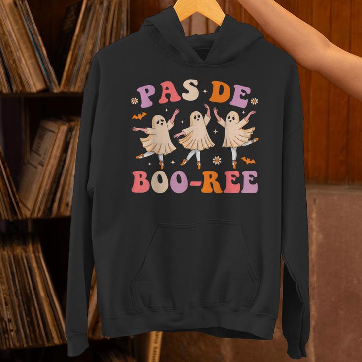 Pas De BOO-Rée Ballet Ghost Dancer Dance Teacher Halloween Unisex Hoodie, gift for family, gift for coworker