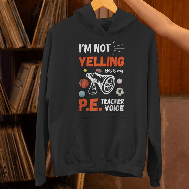 PE Teacher Voice PE Teacher School Fitness Class Unisex Hoodie, Pe Teacher Hoodies, gift for family, gift for coworker PE Teacher Voice PE Teacher School Fitness Class Unisex Hoodie, Pe Teacher Hoodies, gift for family, gift for coworker