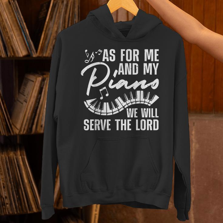 Piano Player Art For Men Women Pianist Piano Teacher Unisex Hoodie, gift for family, gift for coworker