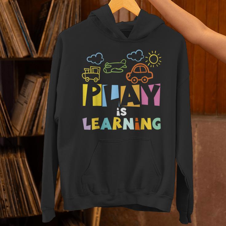Play Is Learning Design T Designs For Teachers Preschool Unisex Hoodie, gift for family, gift for coworker Play Is Learning Design T Designs For Teachers Preschool Unisex Hoodie, gift for family, gift for coworker