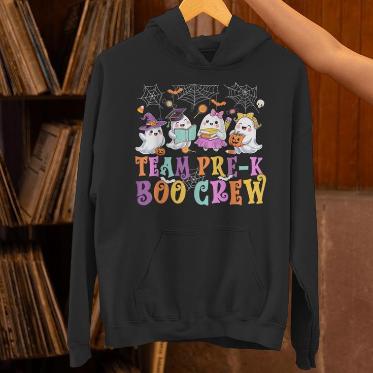 Pre-K Boo Crew Ghost Halloween Teacher Student Unisex Hoodie, gift for family, gift for coworker Pre-K Boo Crew Ghost Halloween Teacher Student Unisex Hoodie, gift for family, gift for coworker