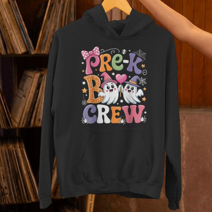 Pre-K Boo Crew Pre-K Teacher Student Kids Halloween Unisex Hoodie, gift for family, gift for coworker