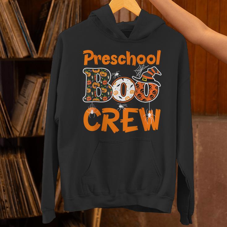 Preschool Boo Crew Halloween Teachers Students Costume Unisex Hoodie, gift for family, gift for coworker