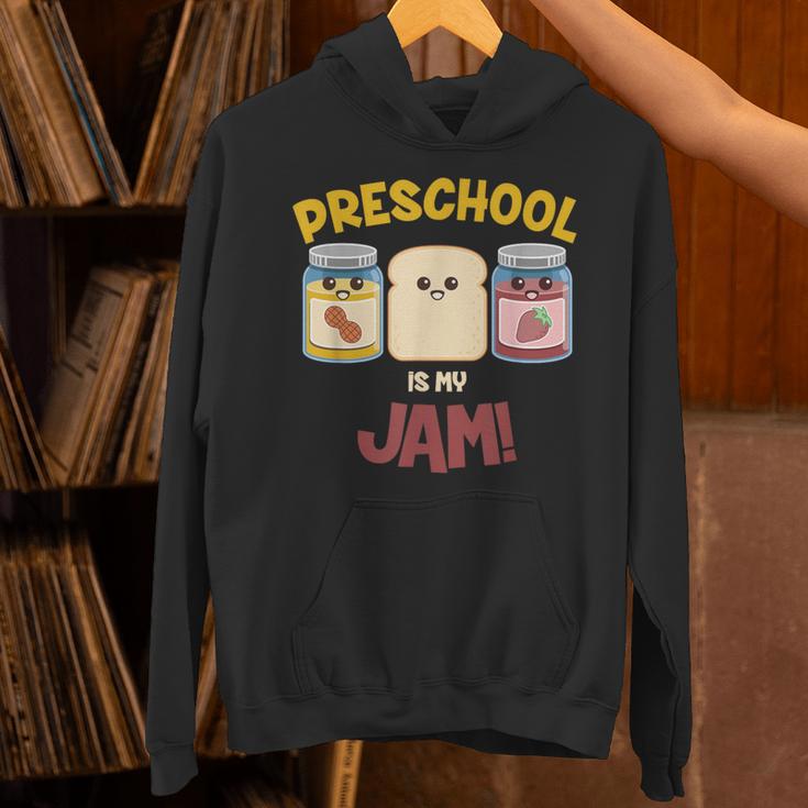 Preschool Is My Jam Teacher Shirt Unisex Hoodie, gift for family, gift for coworker