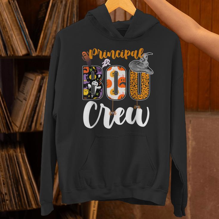 Principal Boo Crew Ghost Halloween Teachers School Matching Unisex Hoodie, gift for family, gift for coworker Principal Boo Crew Ghost Halloween Teachers School Matching Unisex Hoodie, gift for family, gift for coworker