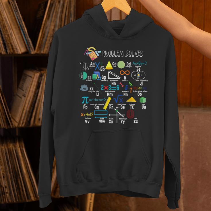 Problem Solver Math Alphabet ABC Teacher Students Unisex Hoodie, gift for family, gift for coworker Problem Solver Math Alphabet ABC Teacher Students Unisex Hoodie, gift for family, gift for coworker