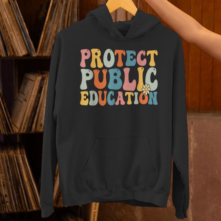 Protect Public Education Public Teacher School Unisex Hoodie, gift for family, gift for coworker