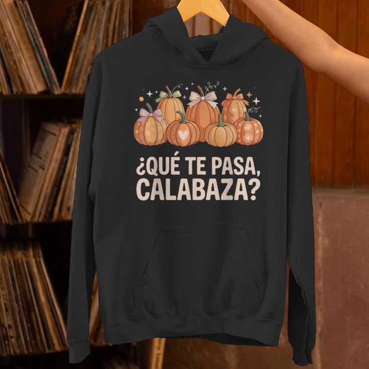 Qué Te Pasacalabaza Fall Immersion Teacher Spanish Teacher Unisex Hoodie, gift for family, gift for coworker Qué Te Pasacalabaza Fall Immersion Teacher Spanish Teacher Unisex Hoodie, gift for family, gift for coworker