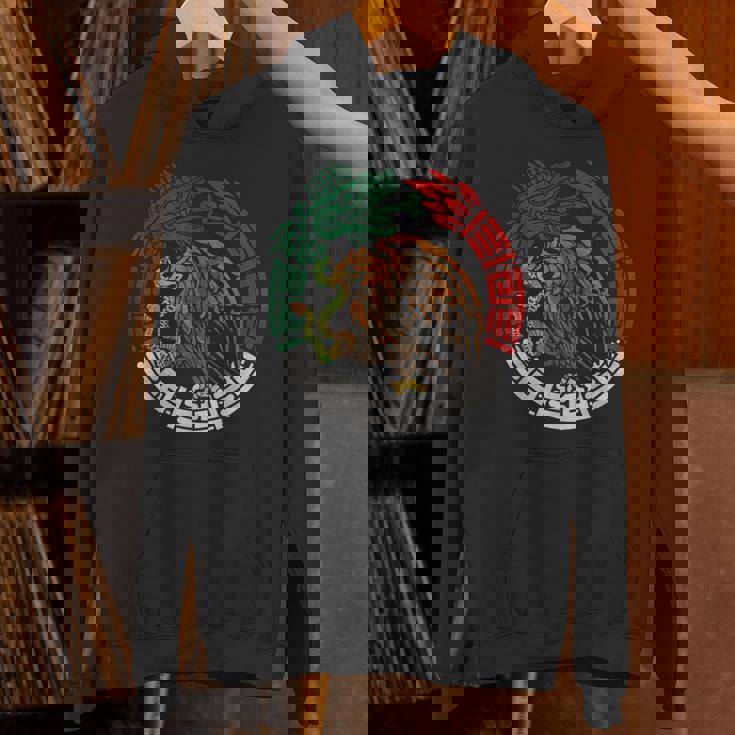 Quetzalcoatl ウロボロス アステカ 羽つき 蛇 メキシコ国旗 パーカー