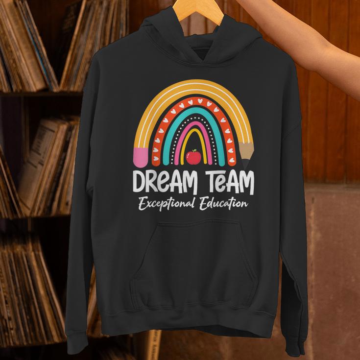 Rainbow Pencil Dream Exceptional Education Team SPED Teacher Unisex Hoodie, gift for family, gift for coworker