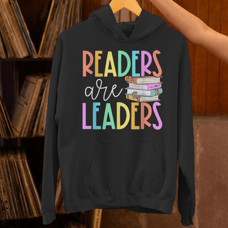 Readers Are Leaders Reading Book Lovers Teacher Women Kids Unisex Hoodie, gift for family, gift for coworker Readers Are Leaders Reading Book Lovers Teacher Women Kids Unisex Hoodie, gift for family, gift for coworker