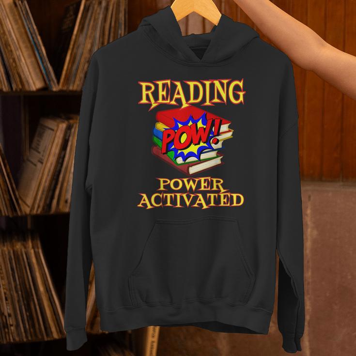 Reading Super Power Activated Superhero Teacher Or Student Men Women Girls Kids Unisex Hoodie, Super Teacher Hoodies, gift for family, gift for coworker