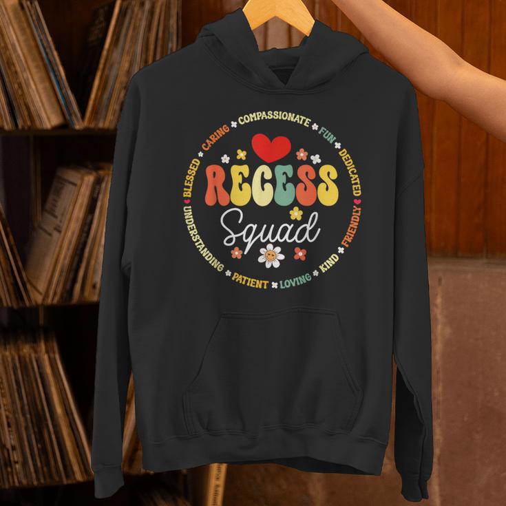 Recess Squad Crew Teachers Students Monitor Back To School Unisex Hoodie, gift for family, gift for coworker Recess Squad Crew Teachers Students Monitor Back To School Unisex Hoodie, gift for family, gift for coworker