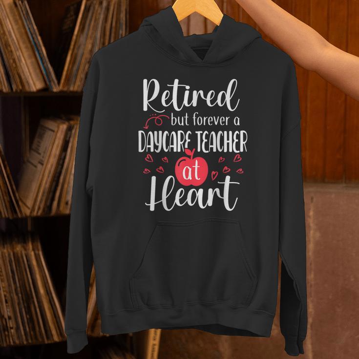 Retired Daycare Teacher Retirement For Daycare Teacher Unisex Hoodie, gift for family, gift for coworker