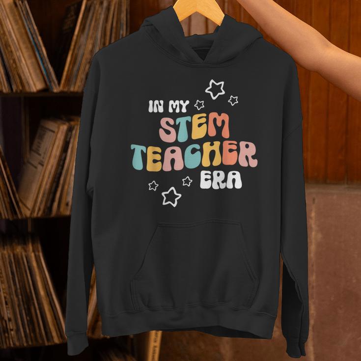 Retro Boho Math Science Professor In My STEM Teacher Era Unisex Hoodie, Science Teacher Hoodies, gift for family, gift for coworker