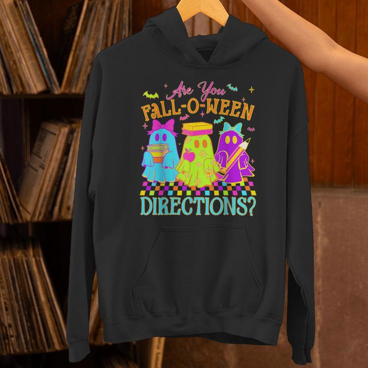 Retro Are You Falloween Direction Teacher Spooky Halloween Unisex Hoodie, gift for family, gift for coworker Retro Are You Falloween Direction Teacher Spooky Halloween Unisex Hoodie, gift for family, gift for coworker