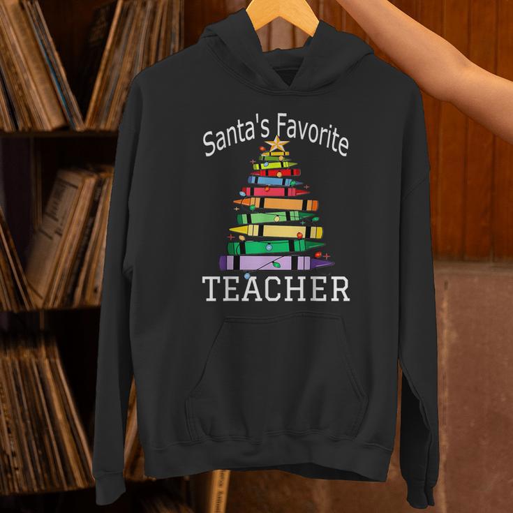 Santa's Favorite Teacher Idea For Christmas Teachers Unisex Hoodie, gift for family, gift for coworker Santa's Favorite Teacher Idea For Christmas Teachers Unisex Hoodie, gift for family, gift for coworker