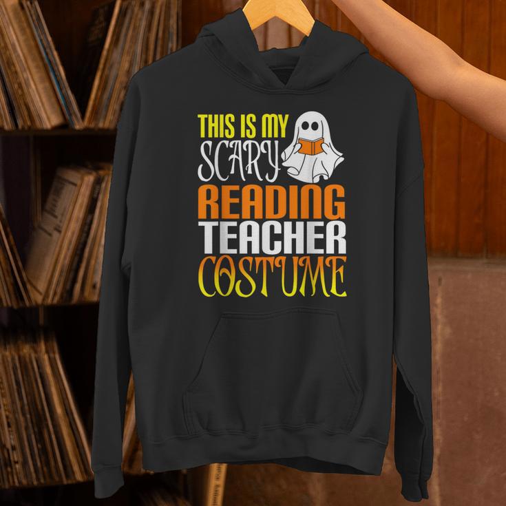 This Is My Scary Reading Teacher Costume Halloween School Unisex Hoodie, gift for family, gift for coworker This Is My Scary Reading Teacher Costume Halloween School Unisex Hoodie, gift for family, gift for coworker