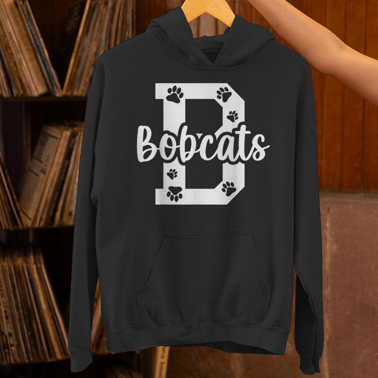 School Spirit Mascot Bobcats Back To School Teacher Student Unisex Hoodie, gift for family, gift for coworker