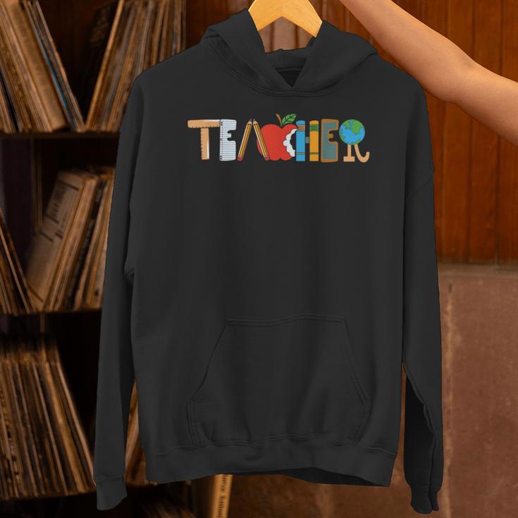 School Teacher Men And Women Back To School Teachers Unisex Hoodie, gift for family, gift for coworker School Teacher Men And Women Back To School Teachers Unisex Hoodie, gift for family, gift for coworker