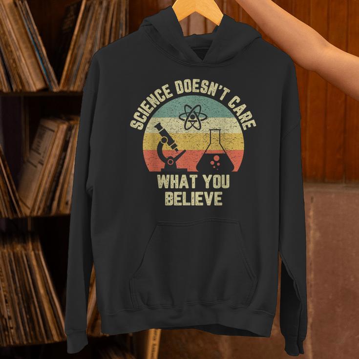Science Doesn't Care What You Believe Science Teacher Men Women Kids Unisex Hoodie, Science Teacher Hoodies, gift for family, gift for coworker Science Doesn't Care What You Believe Science Teacher Men Women Kids Unisex Hoodie, Science Teacher Hoodies, gift for family, gift for coworker