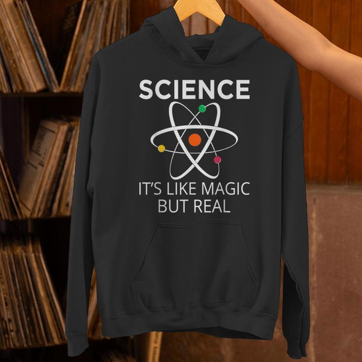 Science It's Like Magic But Real Teachers Students Scientist Unisex Hoodie, Science Teacher Hoodies, gift for family, gift for coworker