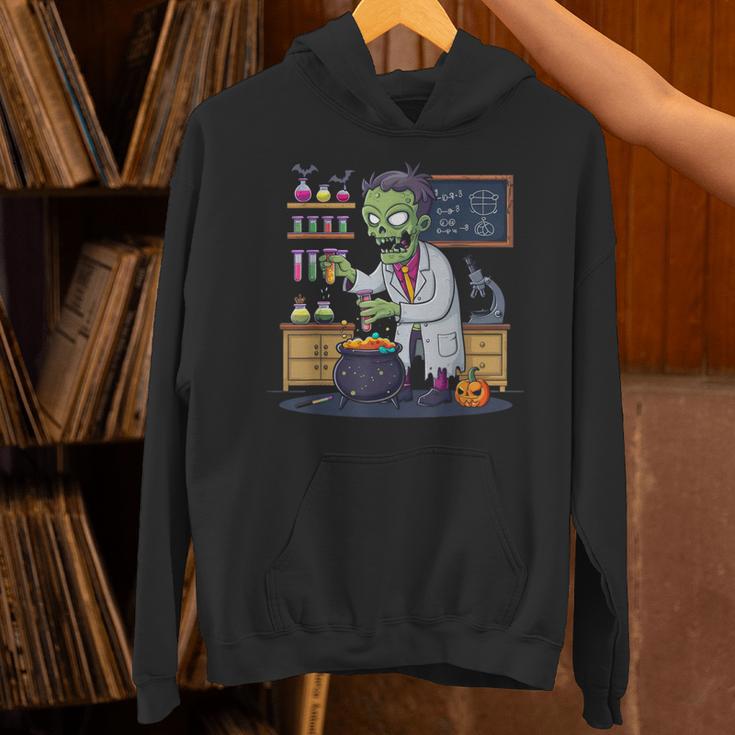 Science Teacher Halloween Shirt Zombie Chemistry Scientist Unisex Hoodie, Science Teacher Hoodies, gift for family, gift for coworker