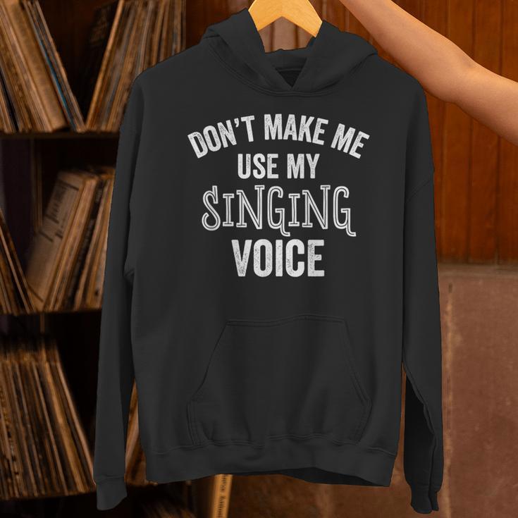 Singing Voice Singer Choir Chorus Music Teacher For Men Women Girls Kids Unisex Hoodie, gift for family, gift for coworker