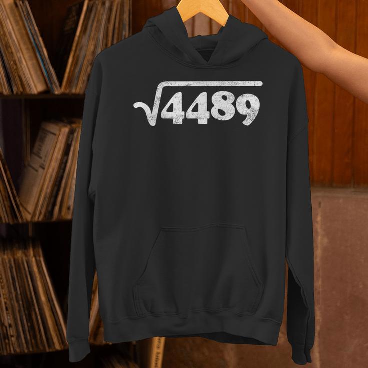 Sixty Seven 67 Meme Square Root 4489 Slang Math Teacher Unisex Hoodie, gift for family, gift for coworker