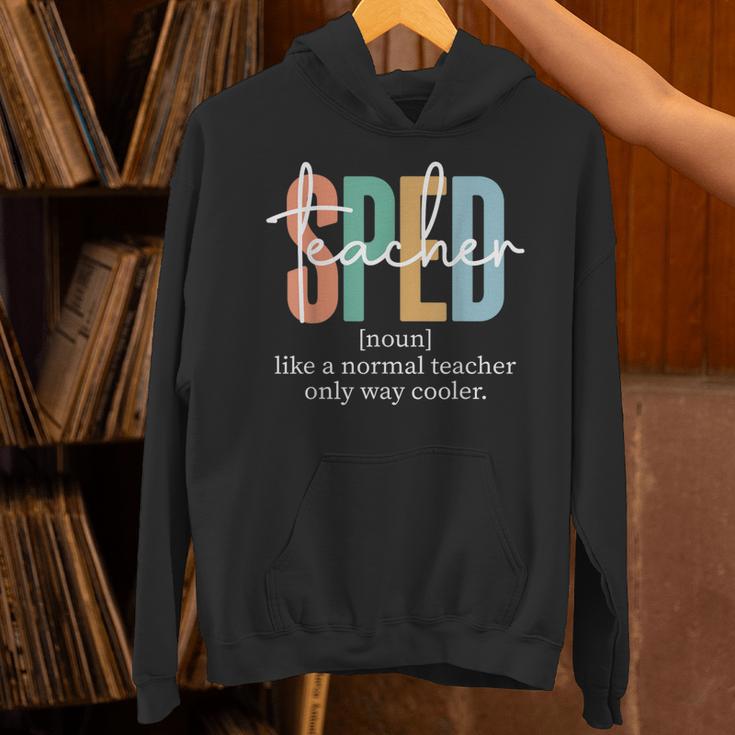 Special Education Sped Teacher Definition For Women & Men Unisex Hoodie, gift for family, gift for coworker