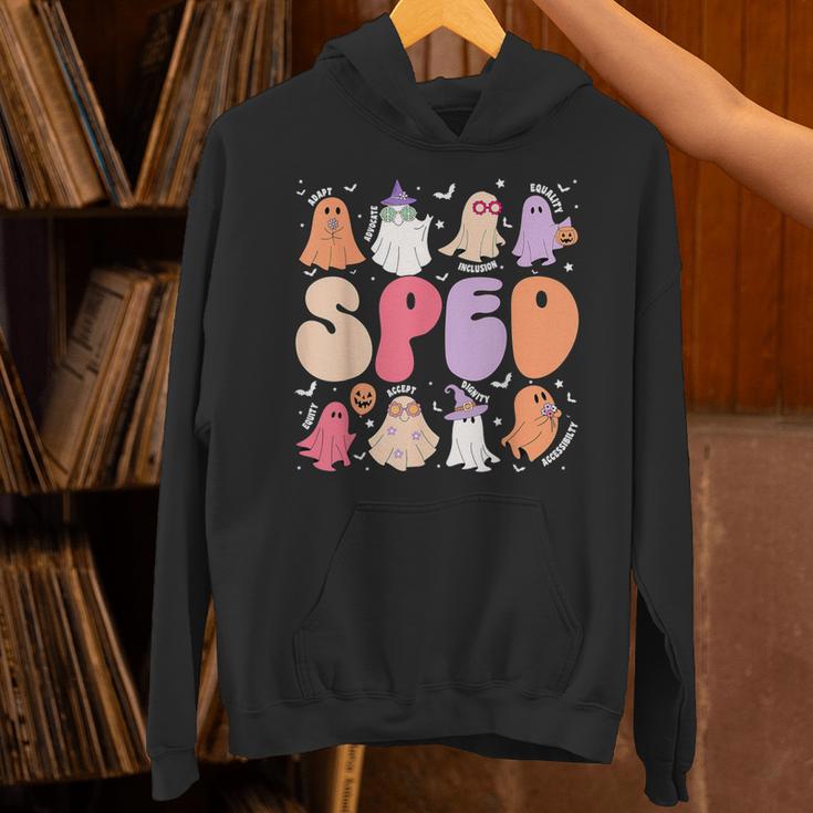 Special Education Teacher Ghosts Halloween SPED Teacher Unisex Hoodie, gift for family, gift for coworker