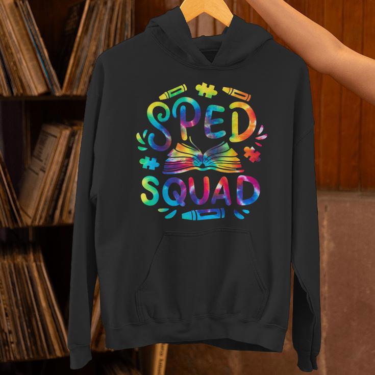 Special Education Teacher Sped Squad SPED Teacher Tie Dye Unisex Hoodie, gift for family, gift for coworker Special Education Teacher Sped Squad SPED Teacher Tie Dye Unisex Hoodie, gift for family, gift for coworker
